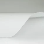 Satenová plachta z PVC fólie barva (bílá) S303